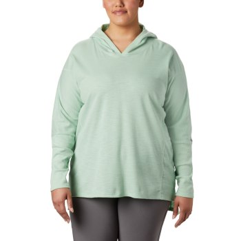 Columbia Hoodie Dames, Longer Days Plus Size Mintgroen, 80UEWQBXH